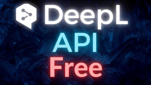 Deepl API free account